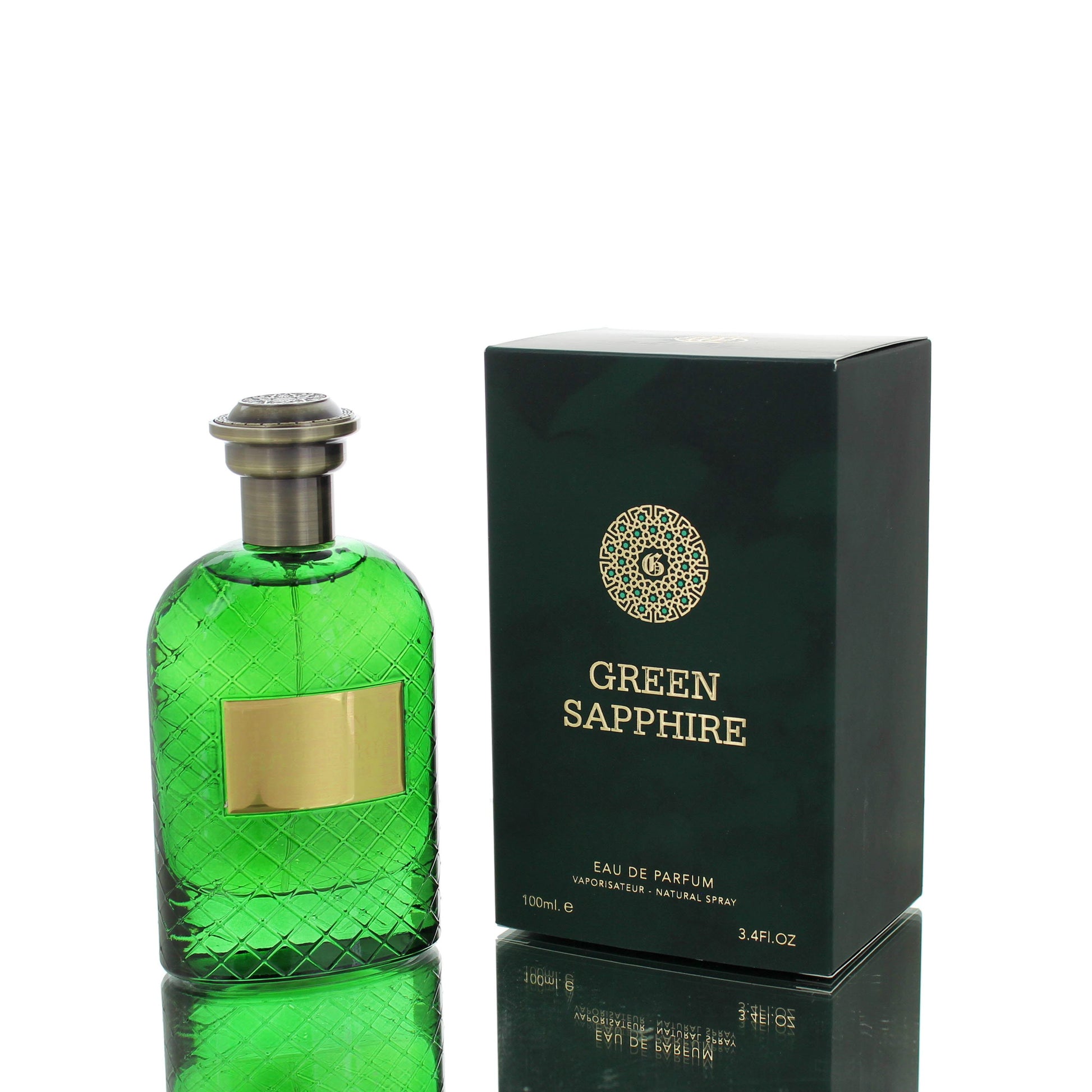 Fragrance World Green Sapphire For Man/Woman Eau De Parfum Perfume Boxed