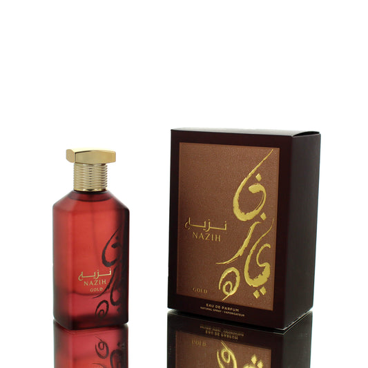 Fragrance World Nazih Gold (Golden Oud Twist) For Man/Woman Eau De Parfum Perfume Boxed