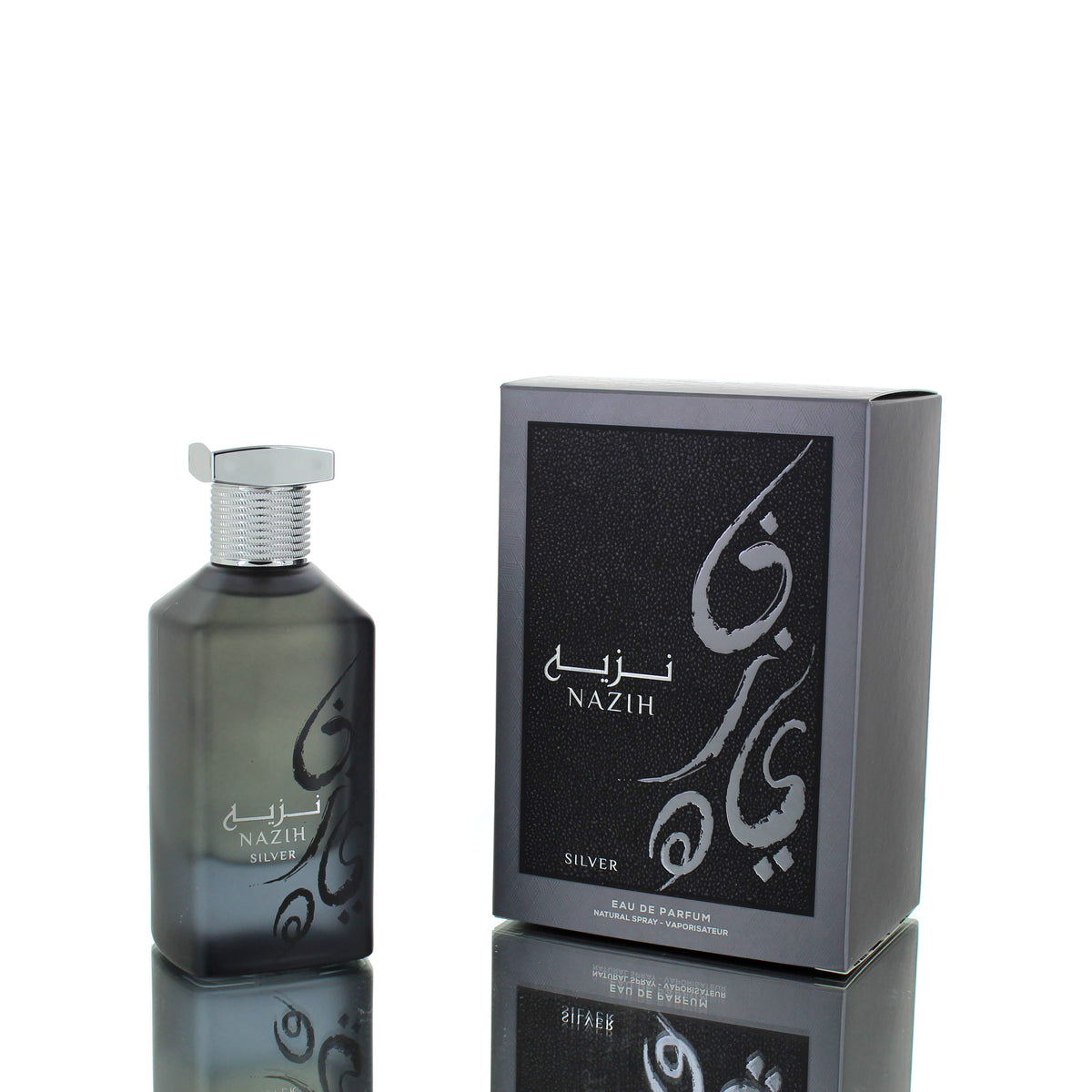 Fragrance World Nazih Silver (Bottled Intense Twist) For Man/Woman Eau De Parfum Perfume Boxed