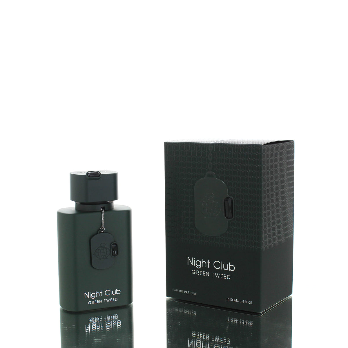 Fragrance World Night Club Green Tweed For Man Eau De Parfum Perfume Boxed