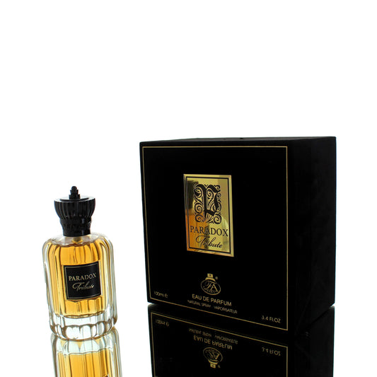 Fragrance World Paradox Tribute (Tabac Rose Twist) For Man/Woman Eau De Parfum Perfume Boxed