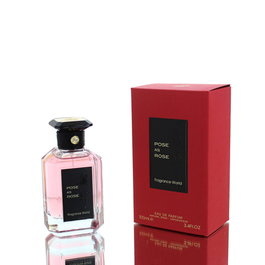 Fragrance World Pose As Rose For Man/Woman Eau De Parfum Perfume Pre-owned