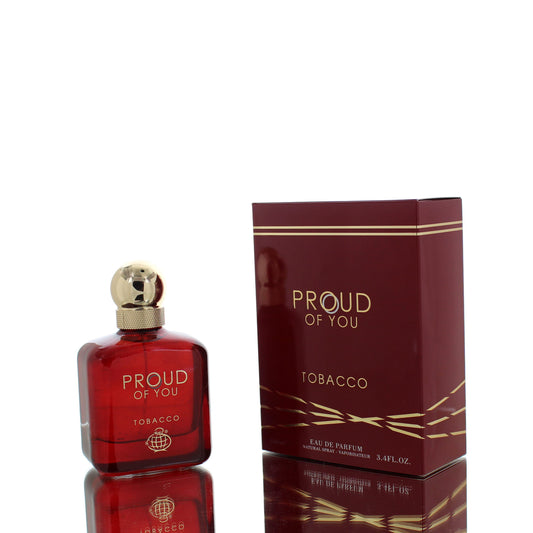 Fragrance World Proud of You Tobacco For Man Eau De Parfum Perfume Boxed