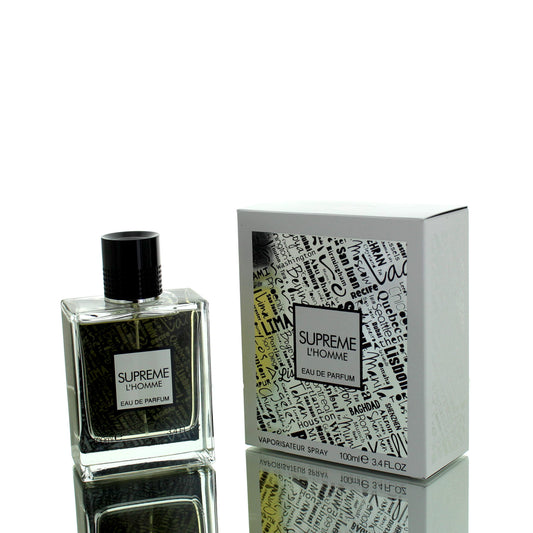 Fragrance World Supreme L'Homme (EDP Edition Twist) For Man Eau De Parfum Perfume Boxed