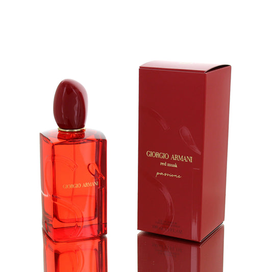 Giorgio Armani Si Passione Red Musk For Woman Eau De Parfum Perfume Boxed