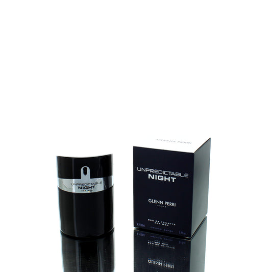 Glenn Perri Unpredictable Night For Man Eau De Toilette Perfume Boxed
