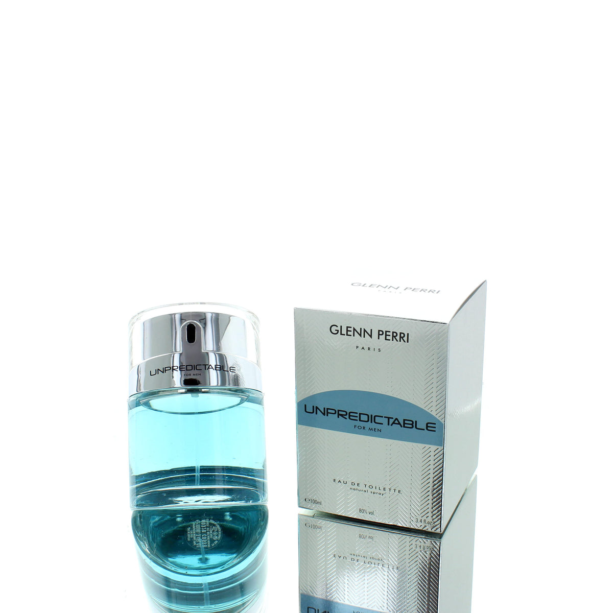Unpredictable (Silver Edition) by Glenn Perri For Man Eau De Toilette Perfume Boxed
