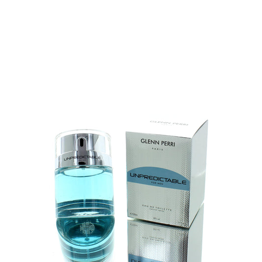 Unpredictable (Silver Edition) by Glenn Perri For Man Eau De Toilette Perfume Boxed