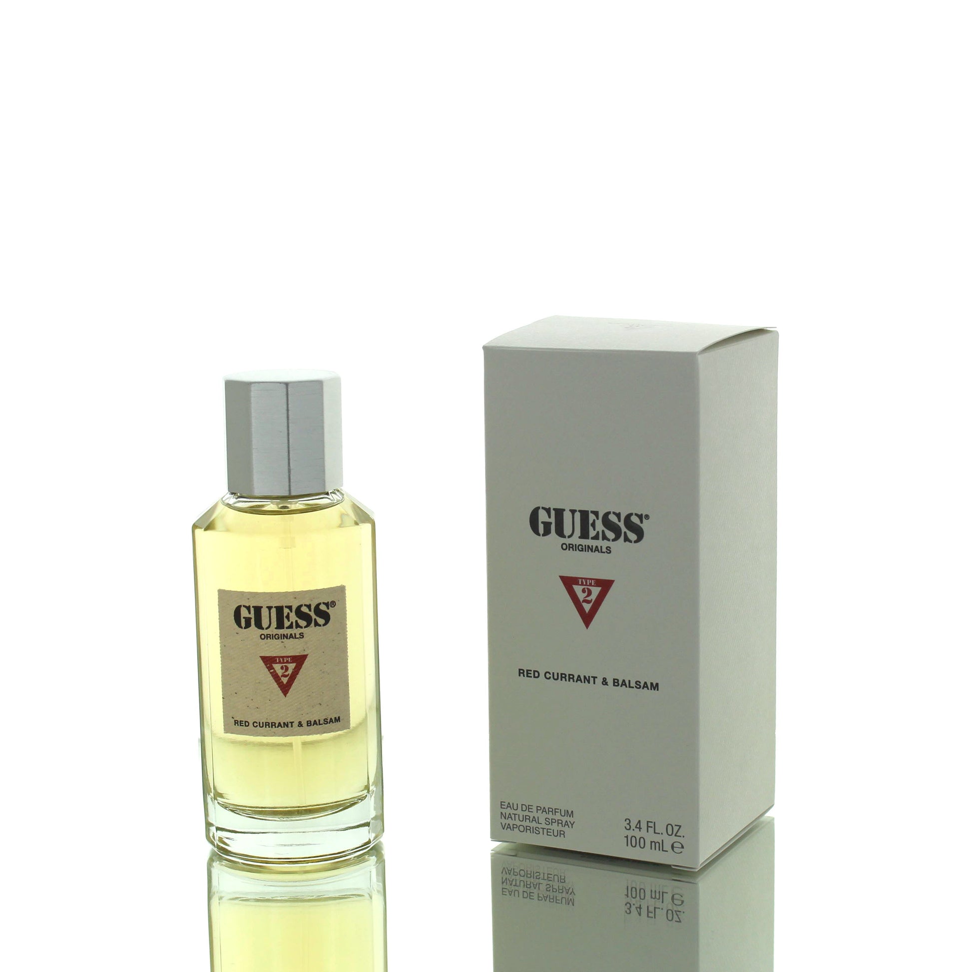Guess Type 2 Red Currant & Balsam For Man/Woman Eau De Parfum Perfume Boxed
