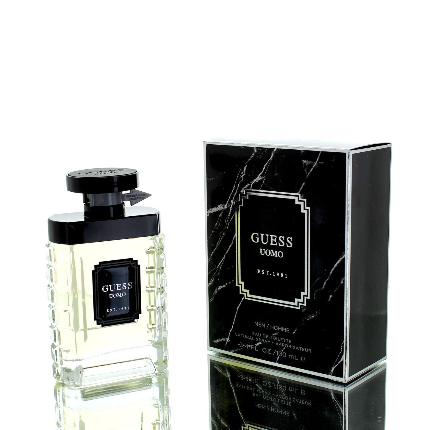 Guess Uomo For Man Eau De Toilette Perfume Boxed