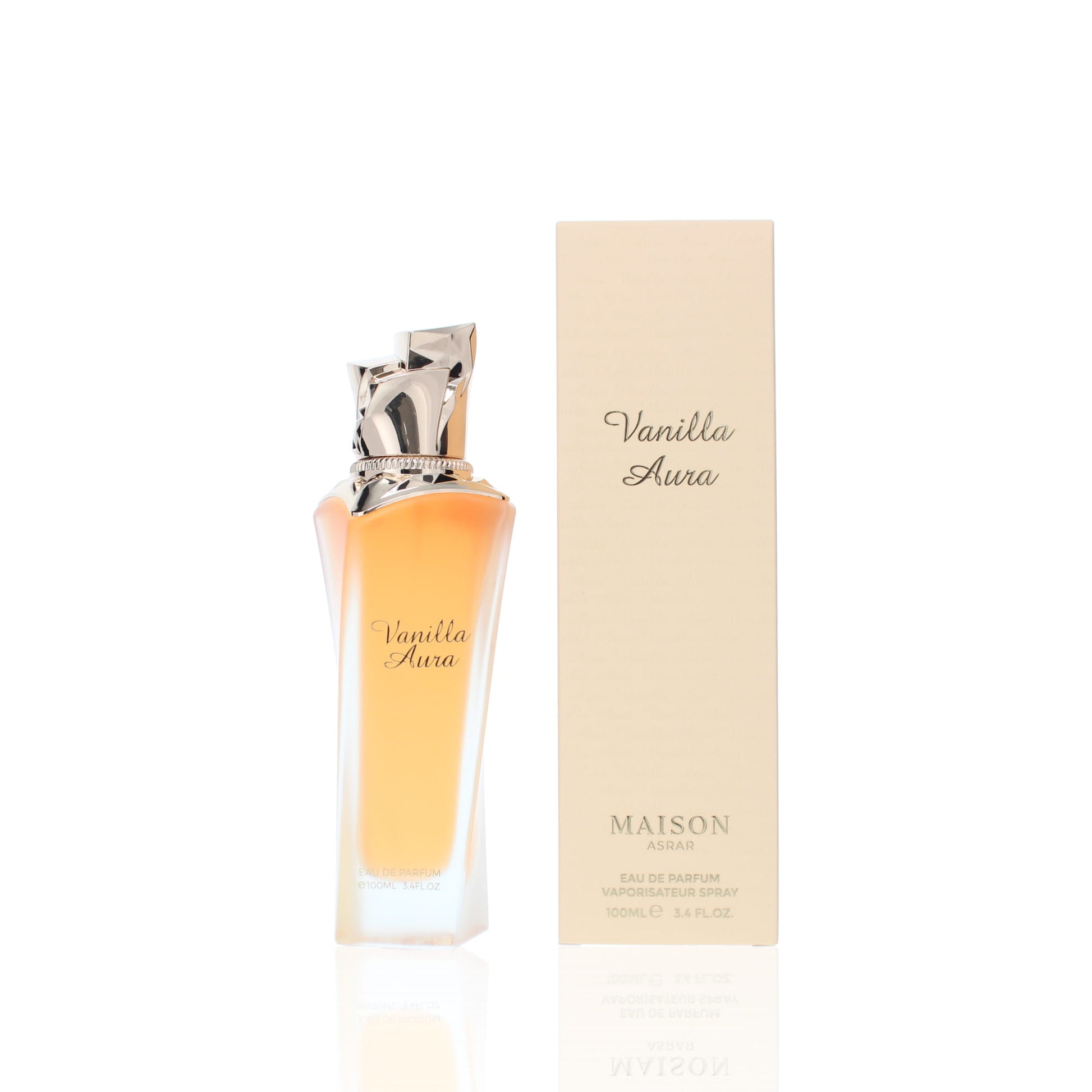Gulf Orchid Maison Asrar Vanilla Aura Eau De Parfum Fragrance Boxed