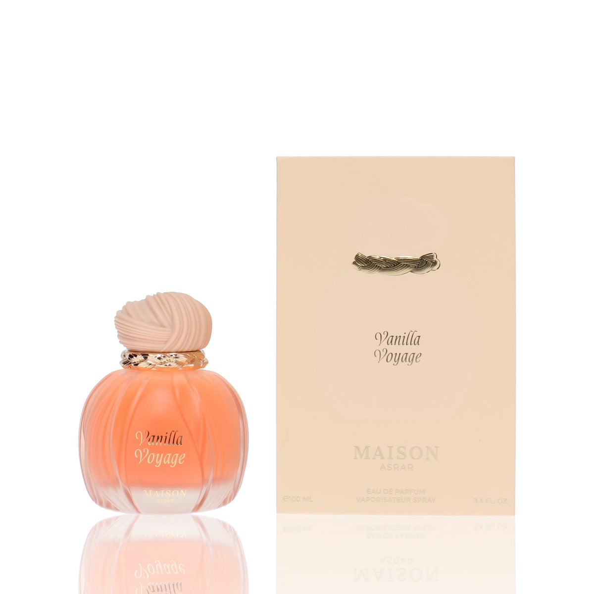 Gulf Orchid Maison Asrar Vanilla Voyage Eau De Parfum Fragrance Boxed