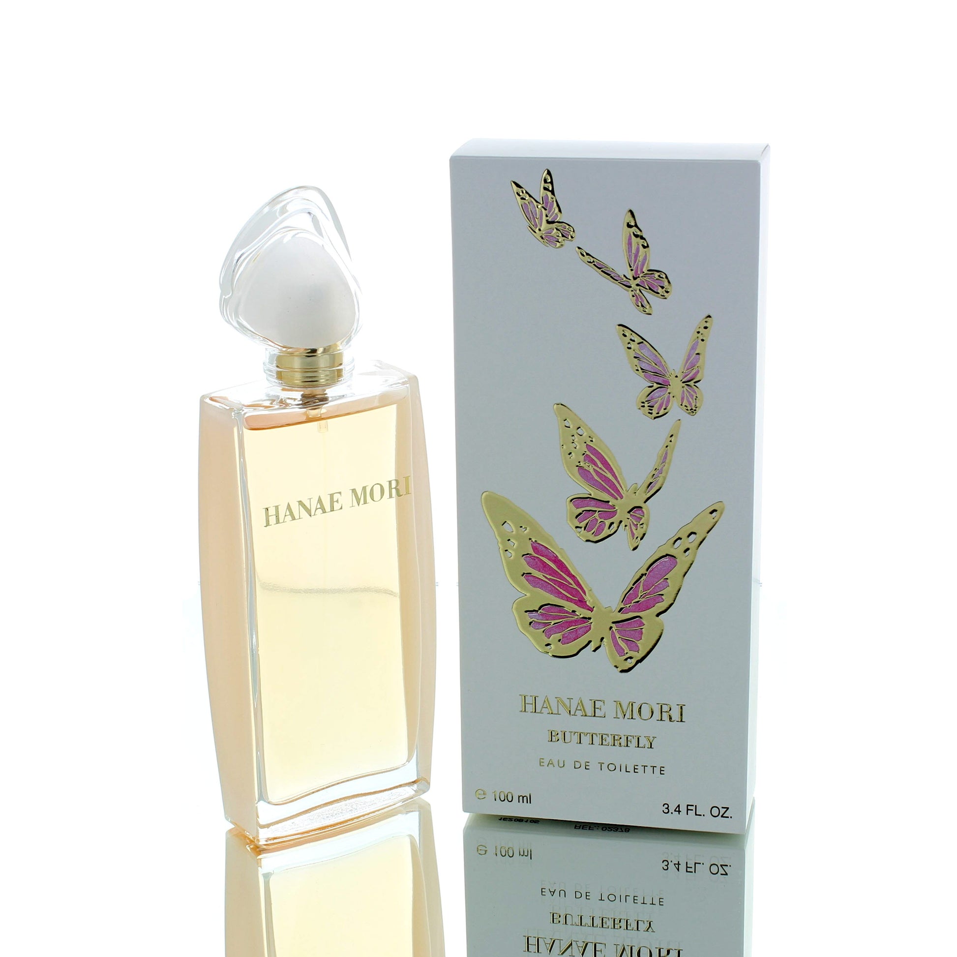 Butterfly by Hanae Mori For Woman Eau De Toilette Perfume Boxed