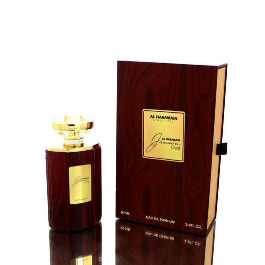 Al Haramain Junoon Oud (Tygar Twist) For Woman Eau De Parfum Perfume Boxed