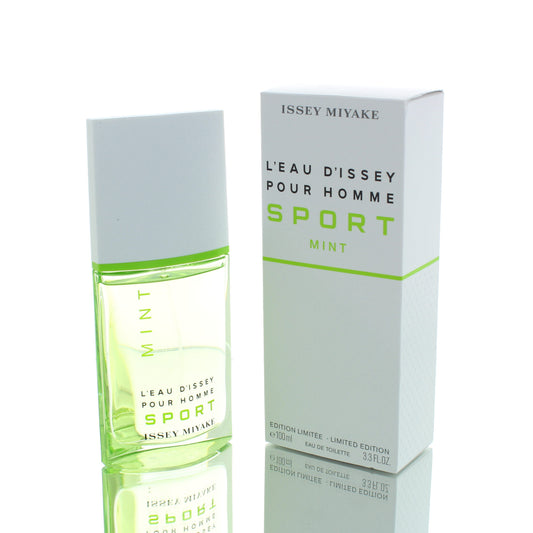 Issey Miyake \"Mint Sport\" For Man Eau De Toilette Perfume Boxed