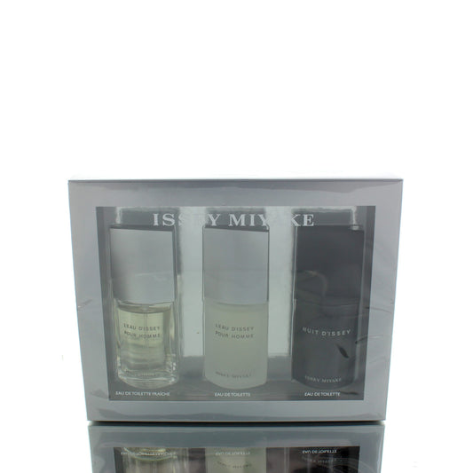 The Best of Issey Miyake (Trio Kit) For Man Eau De Toilette Perfume Gift Set