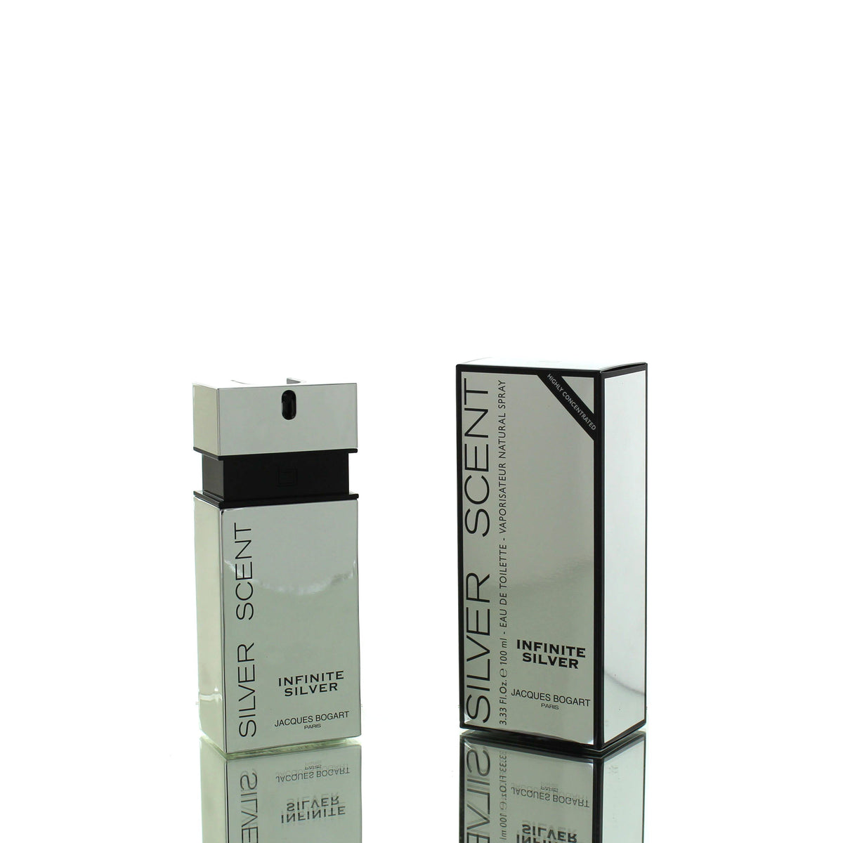 Jacques Bogart Silver Scent Infinite Silver For Man Eau De Parfum Perfume Boxed