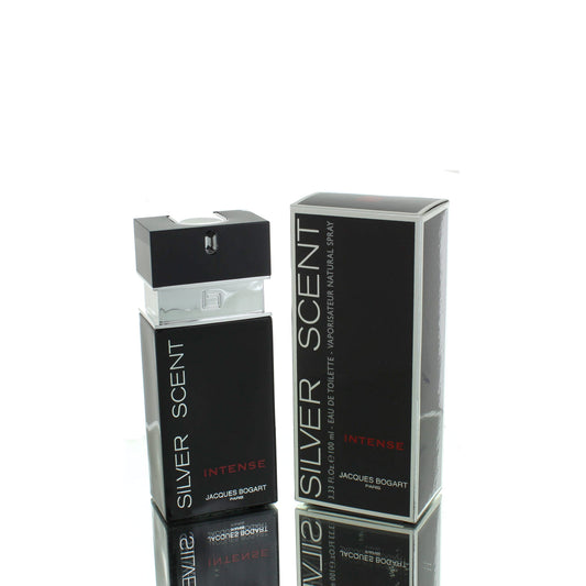 Silver Scent Intense By Jacques Bogart For Man Eau De Toilette Perfume Boxed