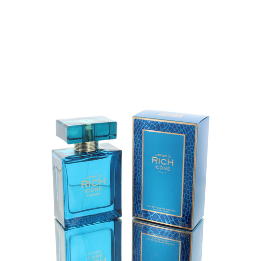Johan B. Rich Icone For Man Eau de Toilette Perfume Boxed
