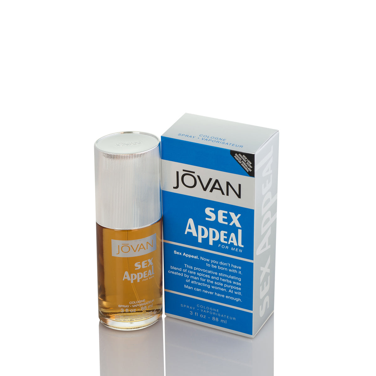 Jovan Musk Sex Appeal Eau De Cologne Fragrance Boxed