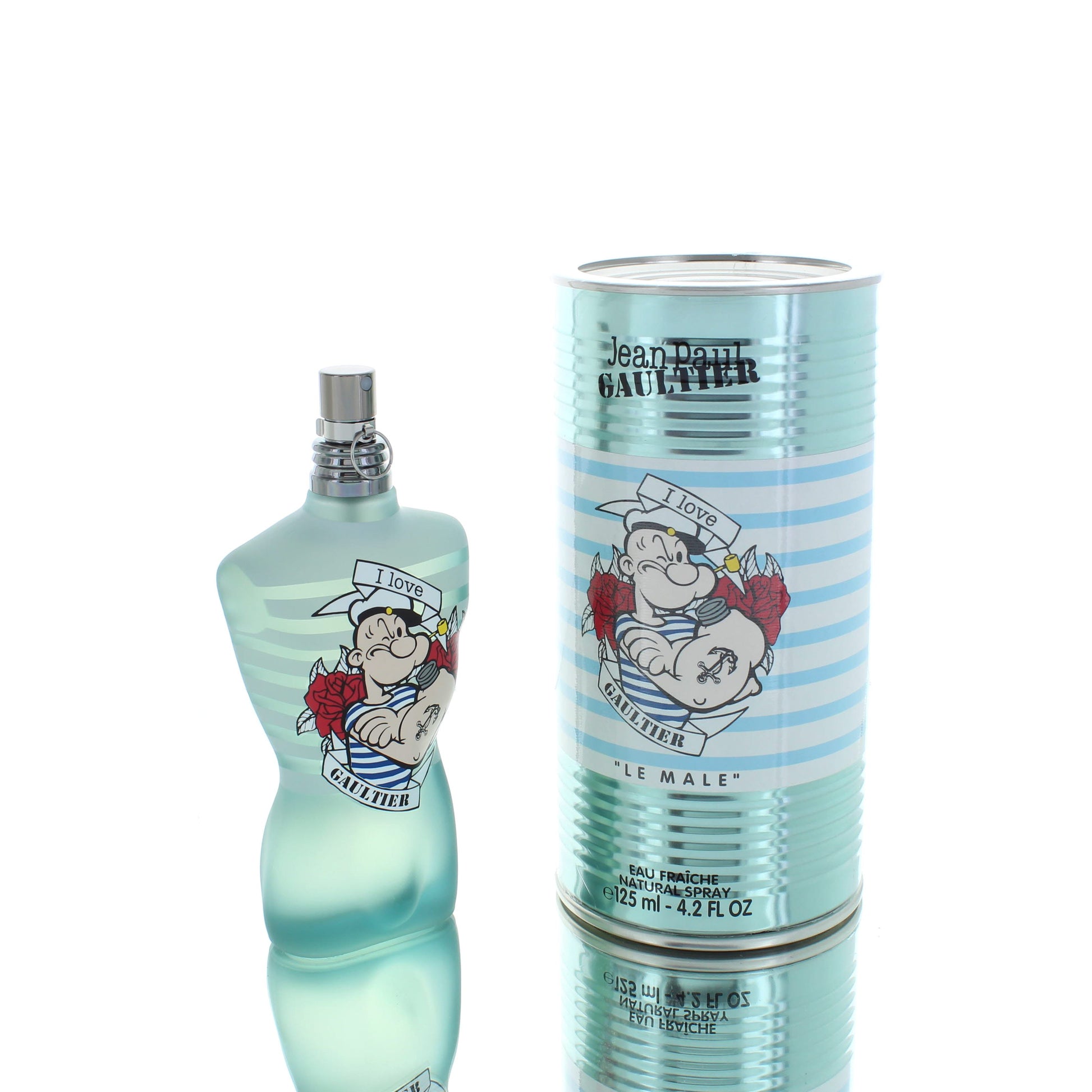 Jean Paul Gaultier Le Male Popeye Eau Fraiche For Man Eau De Toilette Perfume Boxed