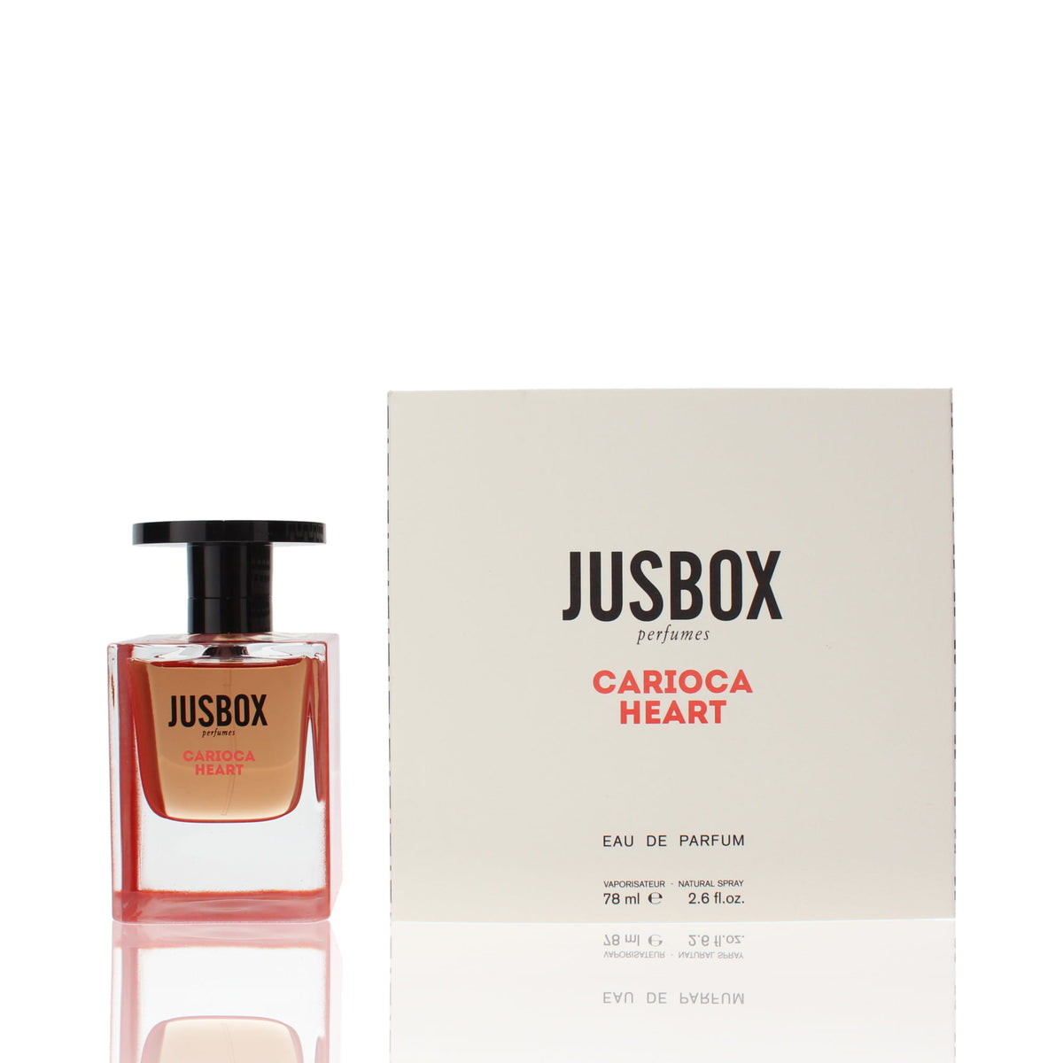 Jusbox Carioca Heart Eau De Parfum Fragrance Boxed