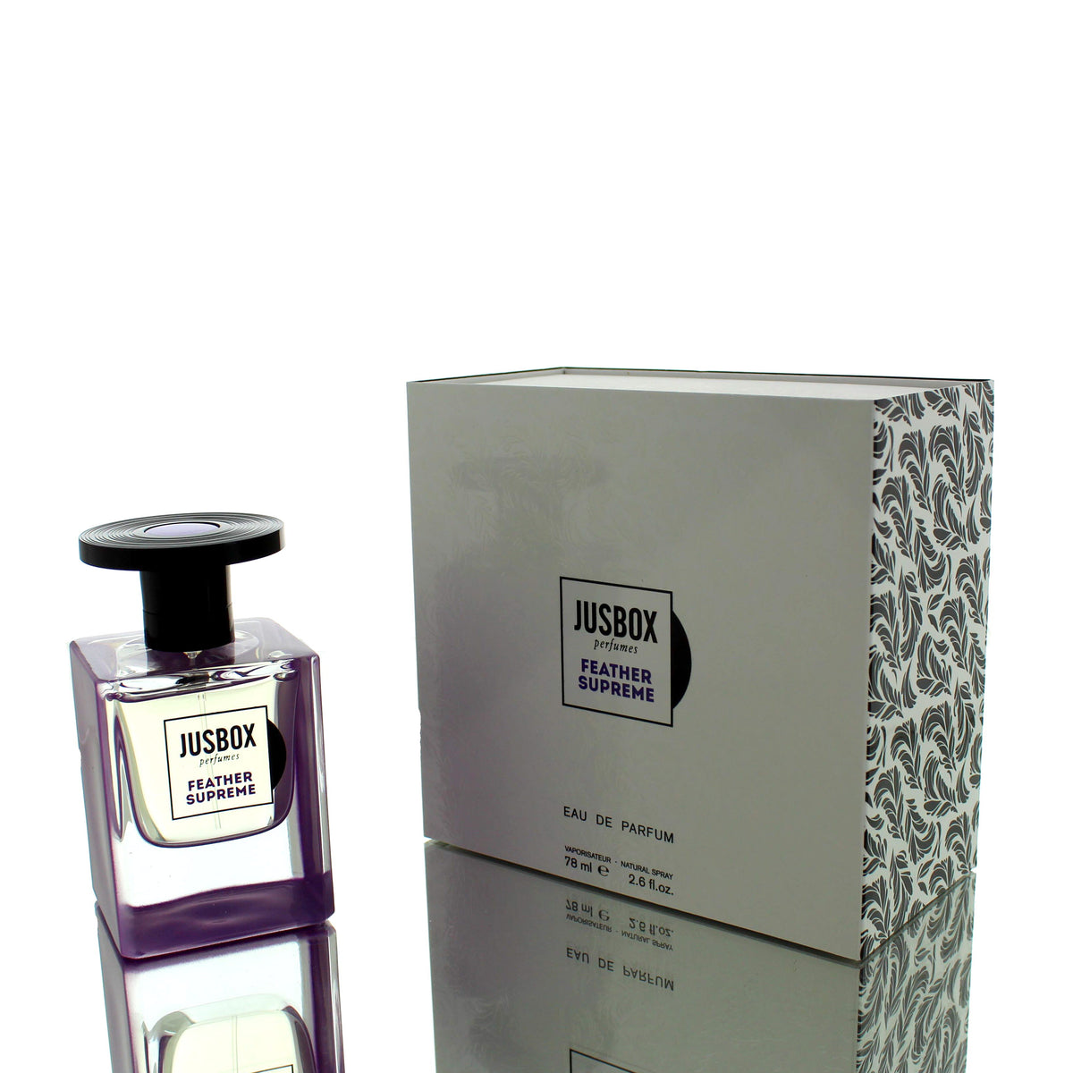 Jusbox Feather Supreme For Man/Woman Eau De Parfum Perfume Boxed