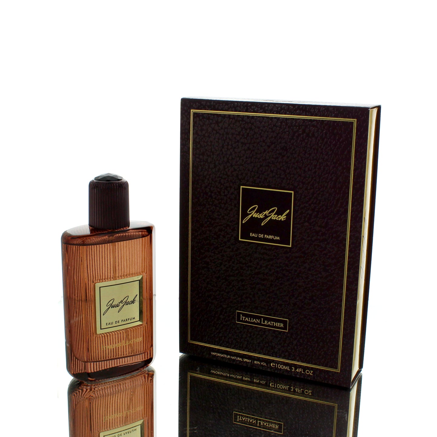 Sterling Just Jack Collection Italian Leather (Tuscan Leather Twist) For Man/Woman Eau De Parfum Perfume Boxed