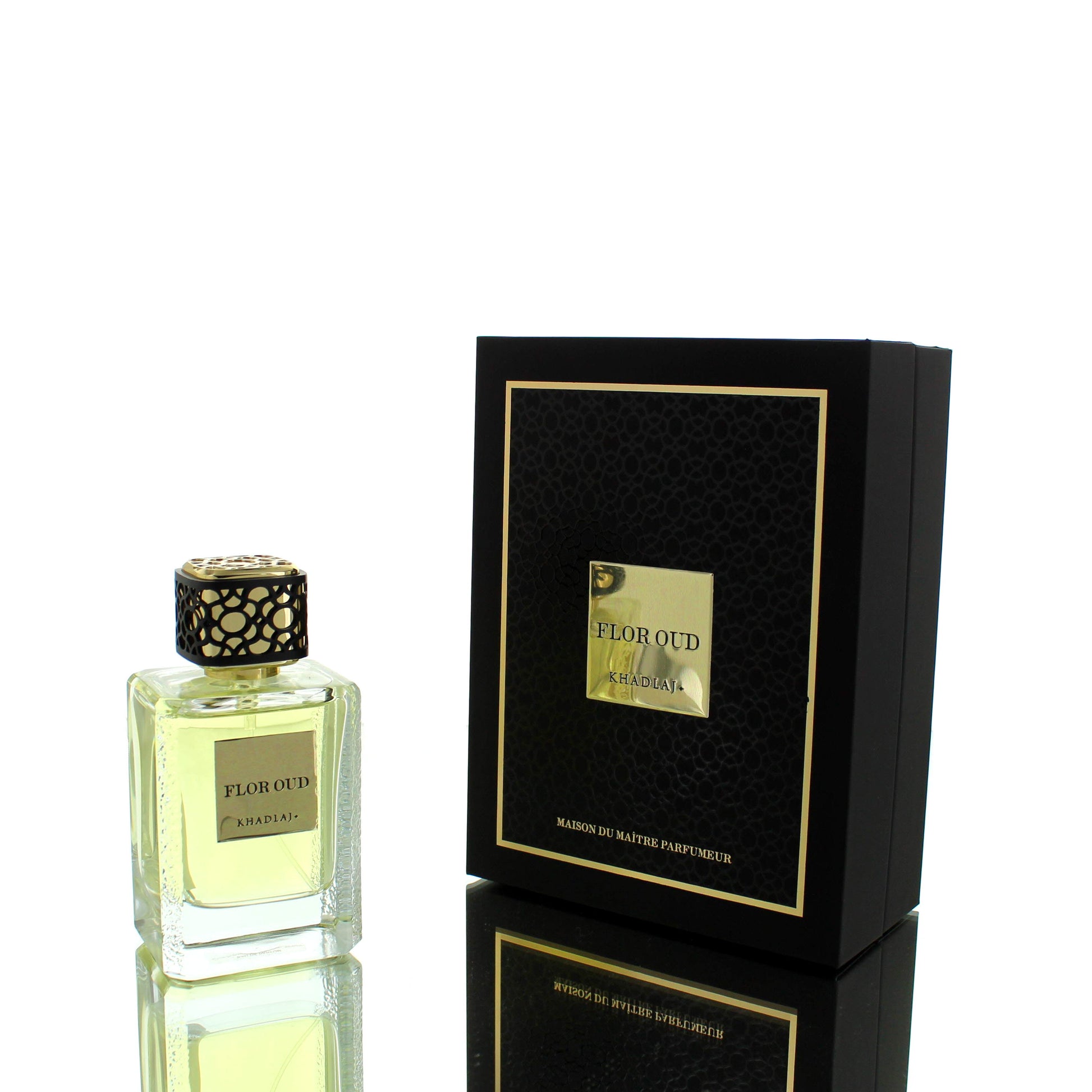 Khadlaj Flor Oud Eau De Parfum Fragrance Boxed