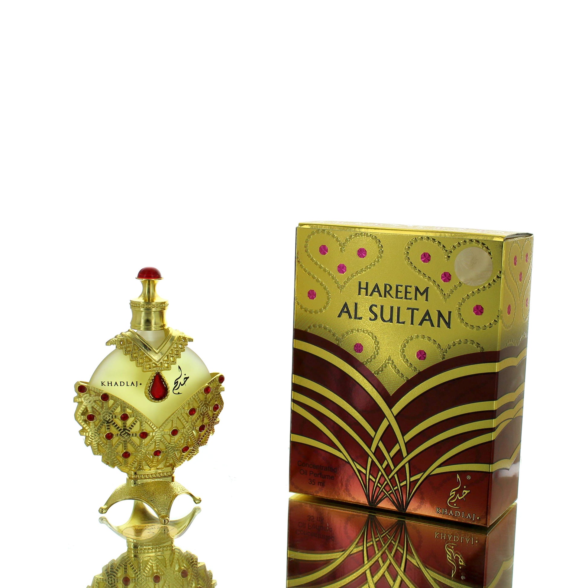 Khadlaj Hareem Al Sultan Gold Concentrated Perfume Oil Eau De Parfum Fragrance Boxed