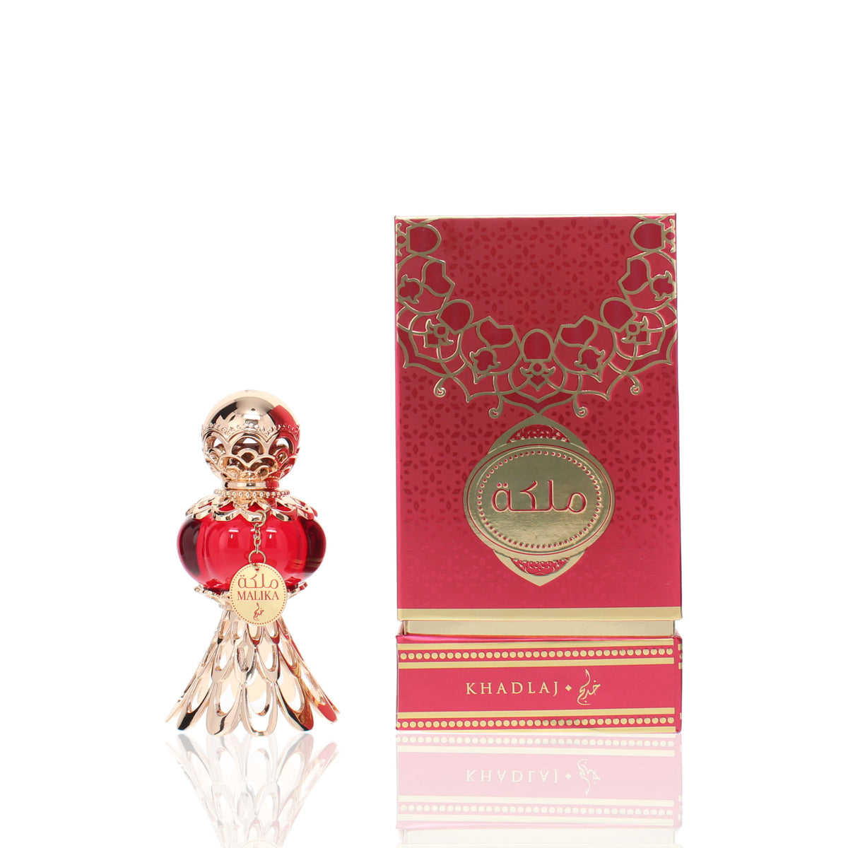 Khadlaj Malika Red Concentrated Oil Eau De Parfum Fragrance Boxed