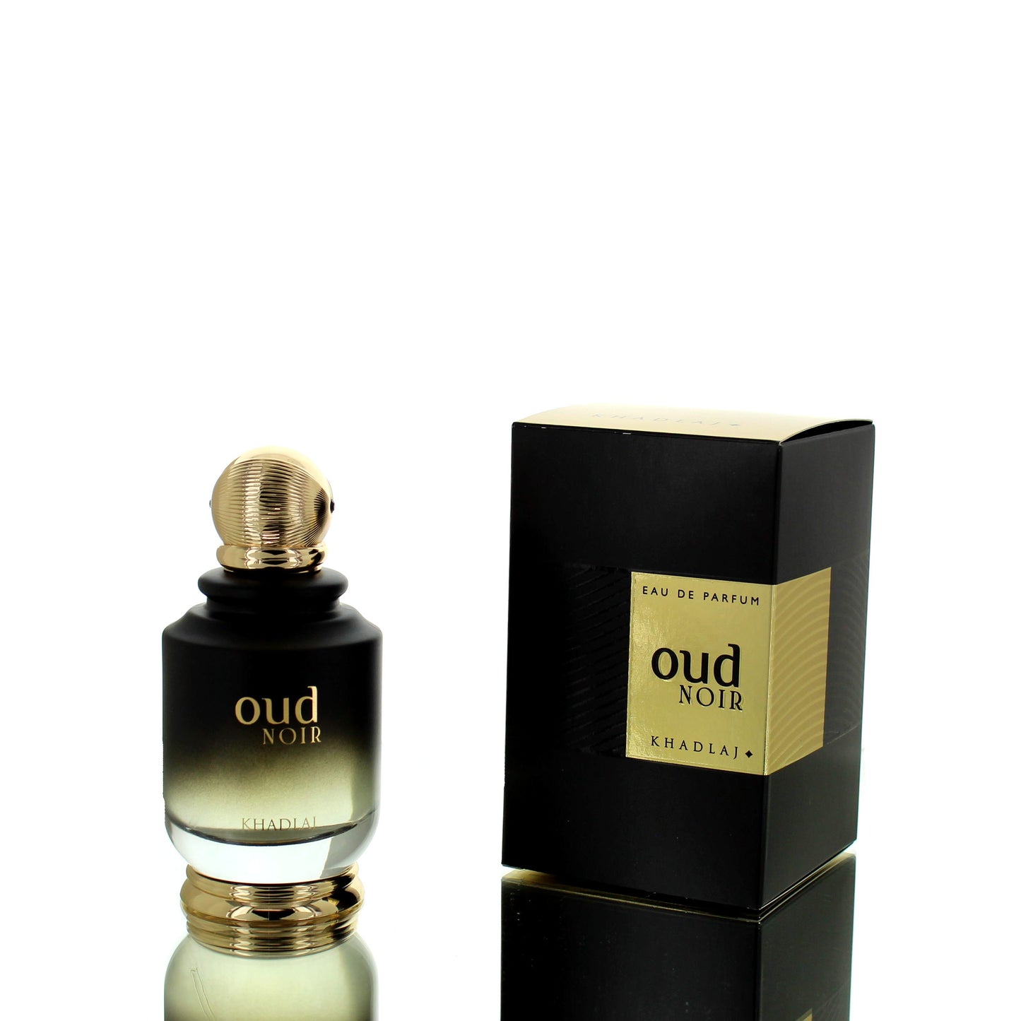 Khadlaj Oud Noir Eau De Parfum Fragrance Boxed
