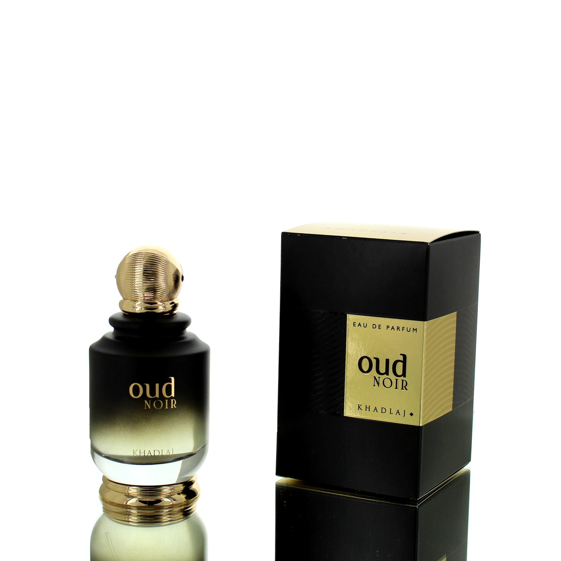 Khadlaj Oud Noir Eau De Parfum Fragrance Boxed