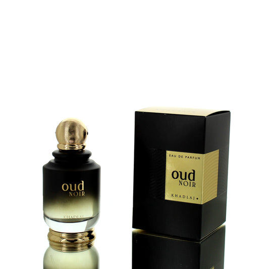 Khadlaj Oud Noir Eau De Parfum Fragrance Boxed