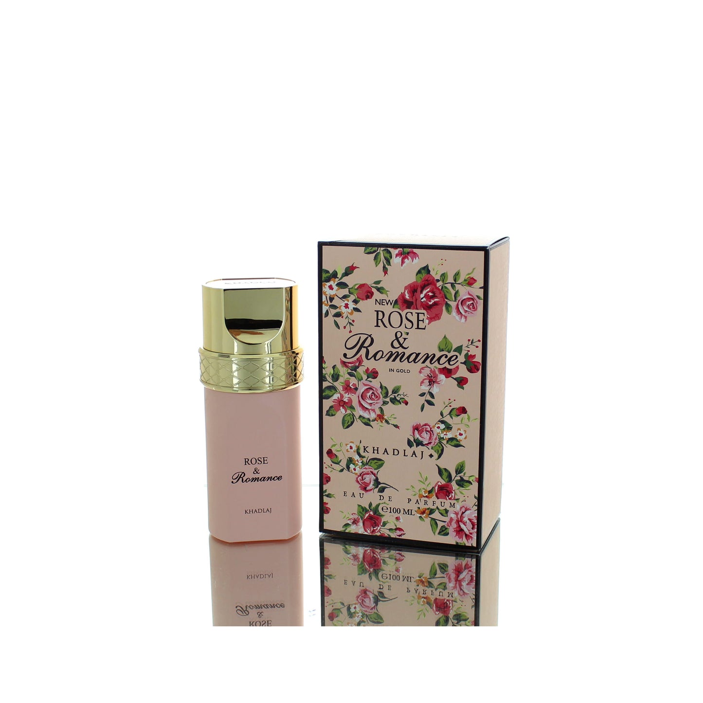 Khadlaj Rose and Romance Eau De Parfum Fragrance Boxed
