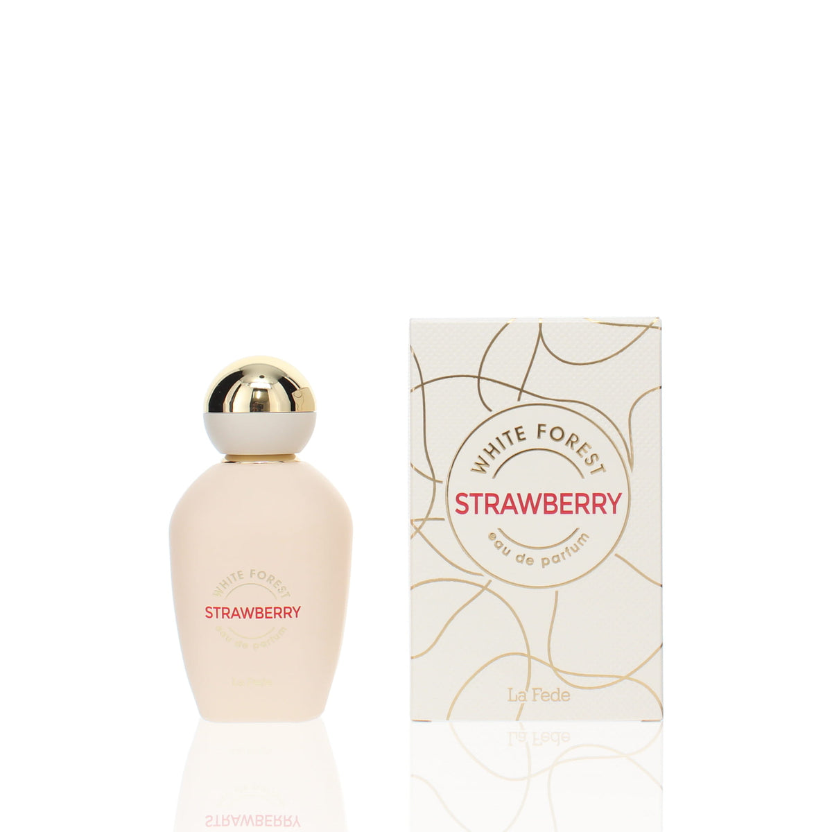 Khadlaj La Fede White Forest Strawberry Eau De Parfum Fragrance Boxed