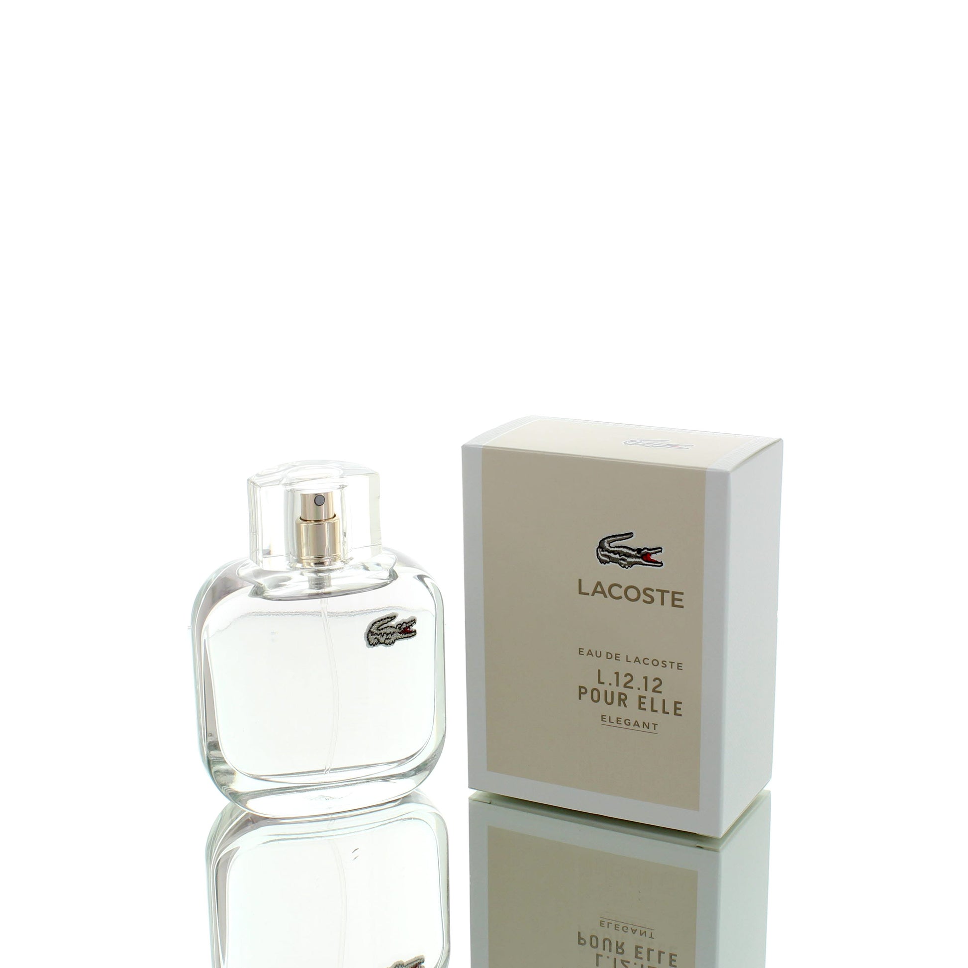 Lacoste Eau De Lacoste L.12.12. Elle \"Elegant\" For Woman Eau De Toilette Perfume Boxed