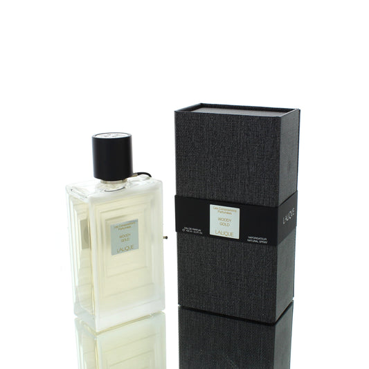 Lalique Les Compositions Woody Gold For Man/Woman Eau De Parfum Perfume Boxed