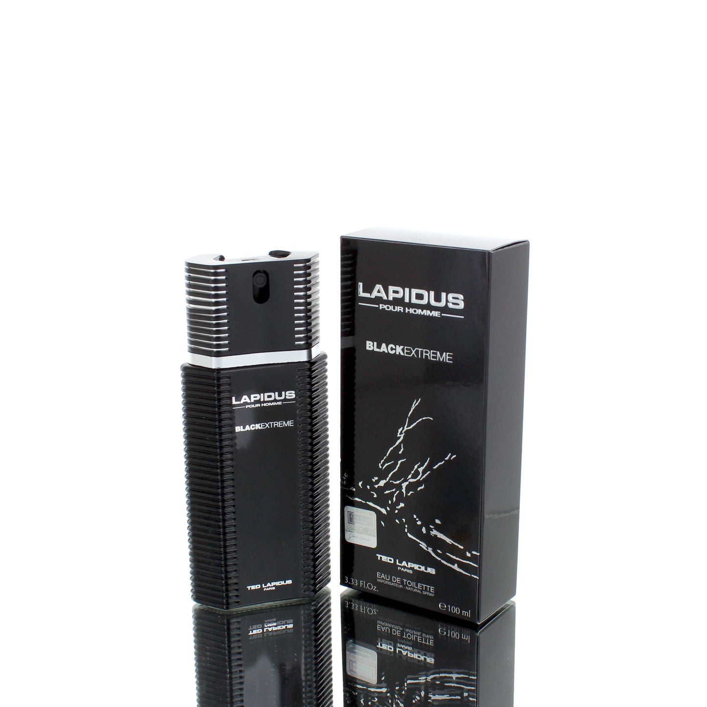 Ted Lapidus Black Extreme For Man Eau De Toilette Perfume Boxed