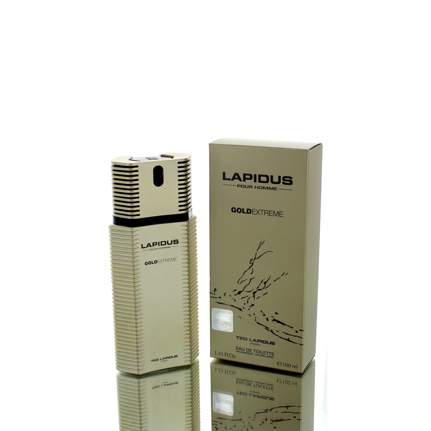 Ted Lapidus Gold Extreme For Man Eau De Toilette Perfume Boxed