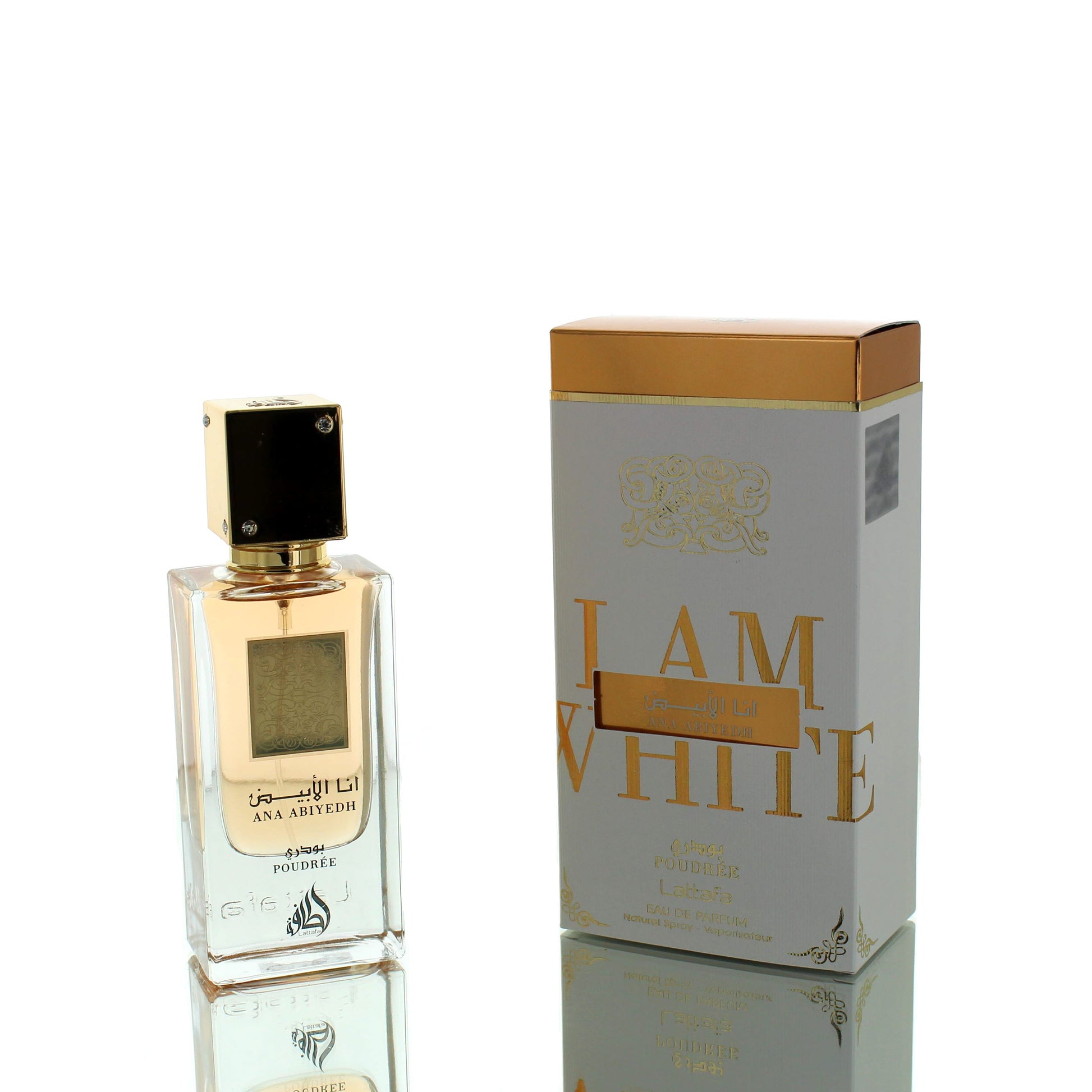 Lattafa Ana Abiyedh Poudree For Man/Woman Eau De Parfum Perfume Boxed