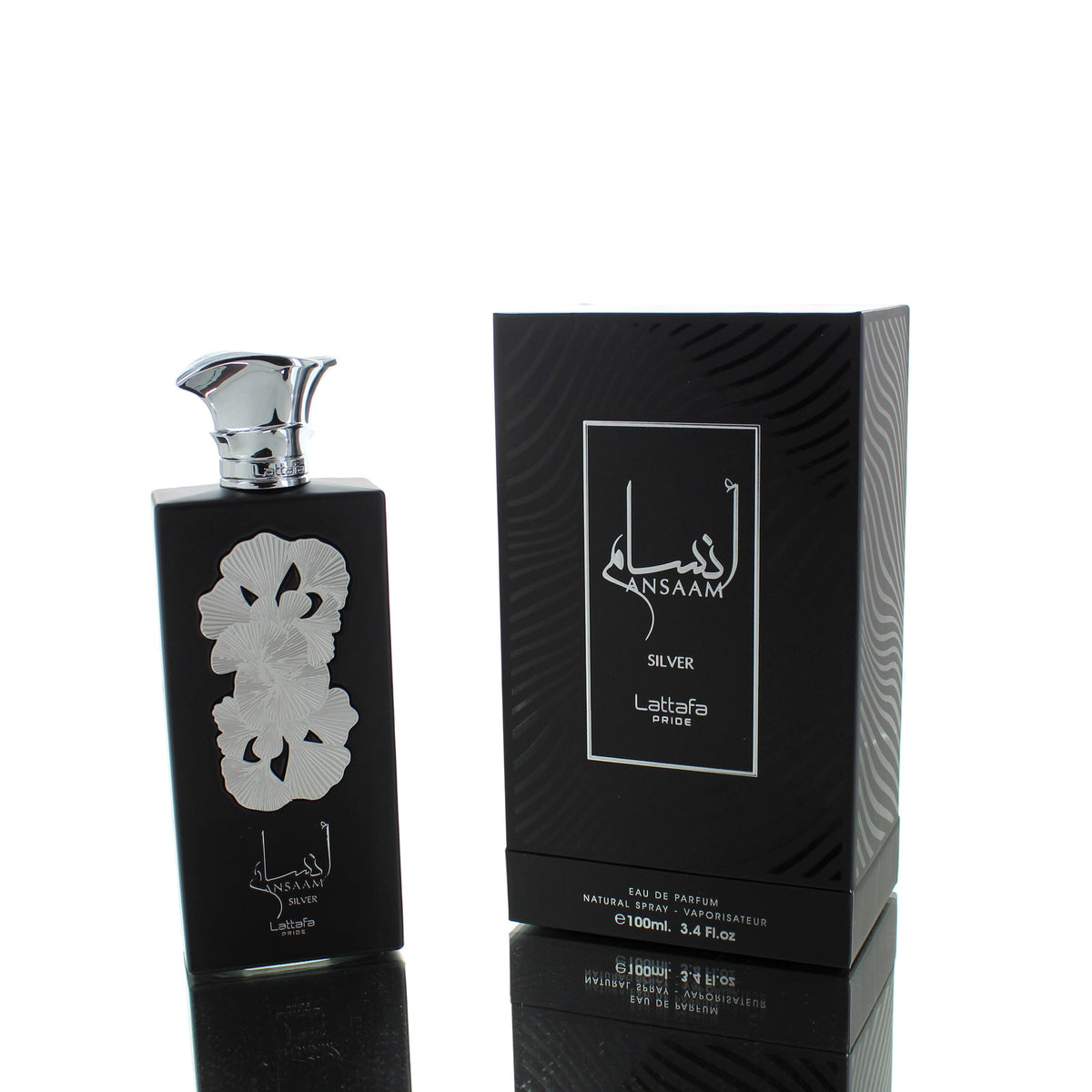 Lattafa Alhambra Ansaam Silver For Man/Woman Eau De Parfum Perfume Boxed