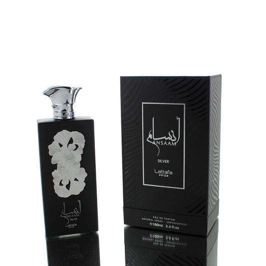 Lattafa Alhambra Ansaam Silver For Man/Woman Eau De Parfum Perfume Boxed