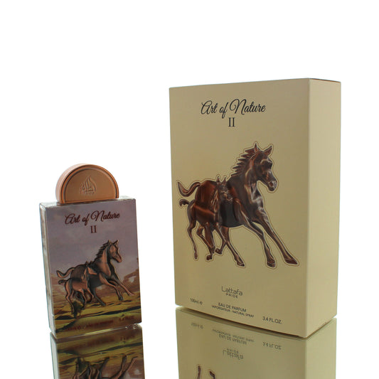 Lattafa Art Of Nature II (Horse) For Man/Woman Eau De Parfum Perfume Boxed