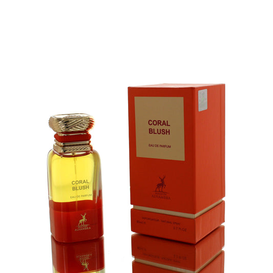 Lattafa Alhambra Coral Blush (Formerly Bright Peach) For Man/Woman Eau De Parfum Perfume Boxed