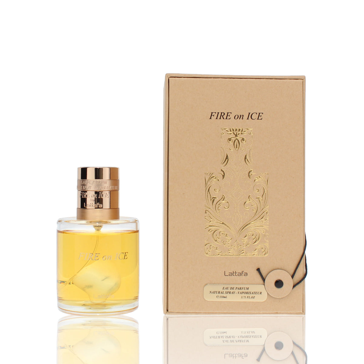 Lattafa Fire On Ice Eau De Parfum Fragrance Boxed