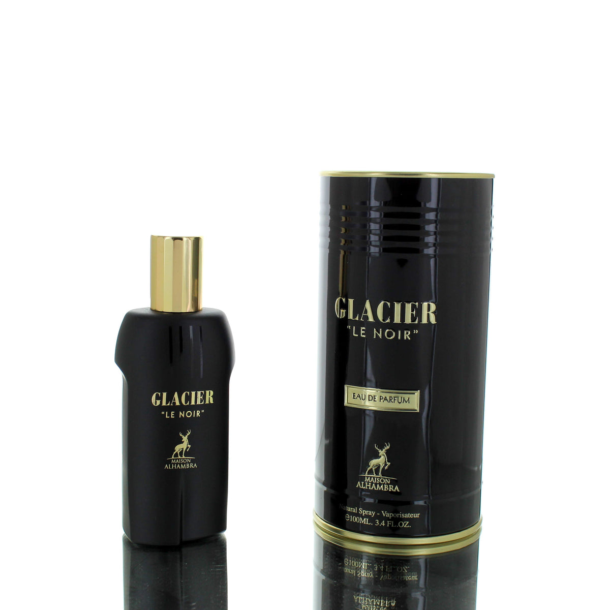 Lattafa Glacier Le Noir For Man Eau De Parfum Perfume Boxed