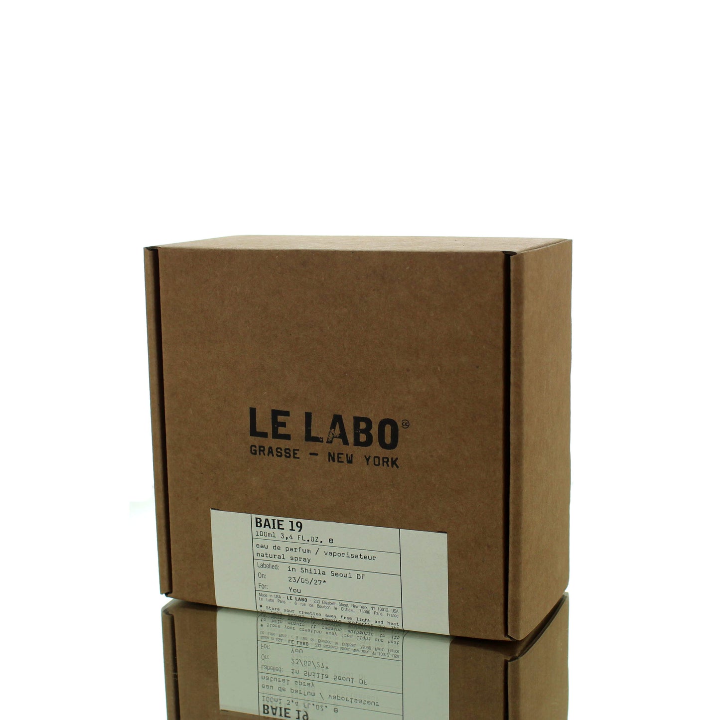 Le Labo Baie 19 For Man/Woman Eau De Parfum Perfume Boxed