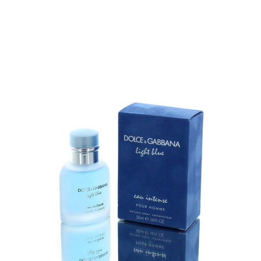 Dolce & Gabbana Light Blue Eau Intense For Man Eau De Parfum Perfume Boxed