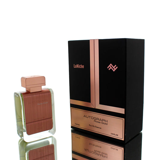 Luniche Autograph Rose Gold For Man/Woman Eau De Parfum Perfume Boxed